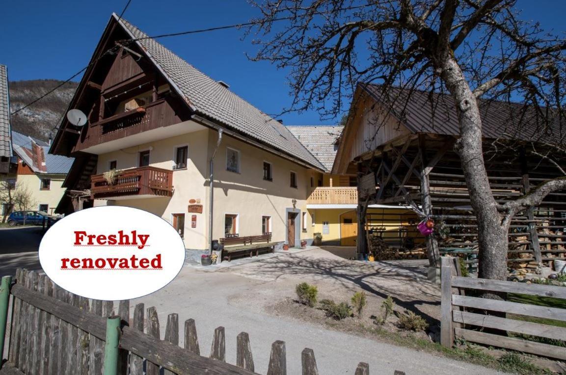 Farmhouse Pri Miklavu Bohinj ภายนอก รูปภาพ